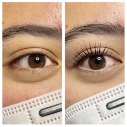 Lash Evolve - Before & after Keratin Lash Lift + Tint