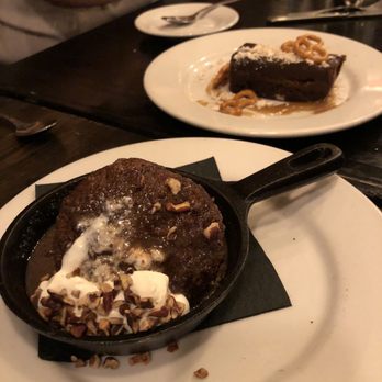 Stone Creek Bistro - Sticky Toffee Pudding (loved it) & Flourless Chocolate Cake in background - New American Near Me - Blue Jay, California Stone Creek Bistro - Sticky Toffee Pudding (loved it) & Flourless Chocolate Cake in background - New American Near Me - Blue Jay, California