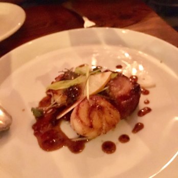3rd Cousin - Sea scallop & Pork belly. - New American Near Me - San Francisco, California