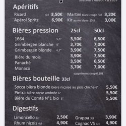 Photo of Chez Pipo - Nice, 06, FR. Menu