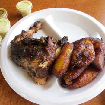 Inka Chicken - 1/4 chicken with plantains - Peruvian Near Me - Austin, Texas