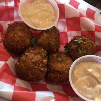 Maxine's Gumbo House - The best boudin balls! Made it worth the trip - Cajun/Creole Near Me - Manor, Texas