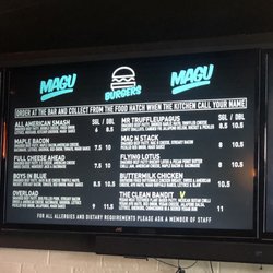 Magu - Burger Menu