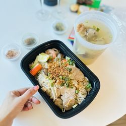 Udom Khmer Restaurant - Cambodian Iced Coffee KHMER NOODLE (NOM BAN CHOK)