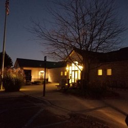 Coloma Public Library - Entrance on north side
