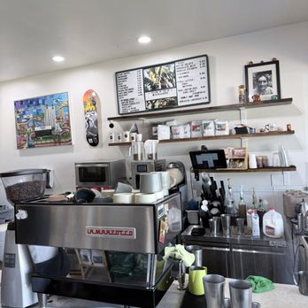 Patria Coffee Roasters - Menu and order area - Coffee Roasteries Near Me - Compton, California