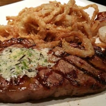 Mimi's Cafe - Their yummy surf n turf with scallops and crispy onion strings.  Get here and eat like a king. Their bogo is great. - American Near Me - Elk Grove, California