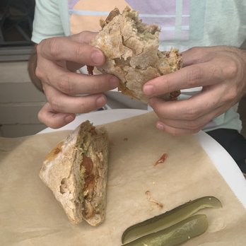Little Flower - Chicken Pesto Sandwich - Candy Stores Near Me - Pasadena, California