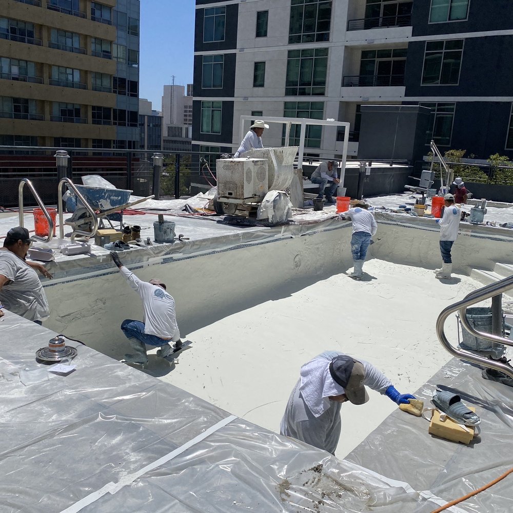 Demaria Pool Plastering - Plaster for pool and spa were finished in a single day - General Contractors Near Me - Spring Valley, California