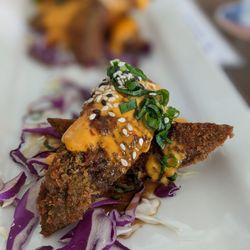 Kona Walking Food Tour - This is avocado fries - YUM