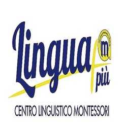 Lingua Più - Our Logo. Centro Linguistico Montessori for Children, Young Adults and Adults