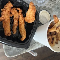 That Burger Joint - Our first time here and we ordered the chicken tenders and fries. And it's just so disappointing and sad looking. Burger is not bad