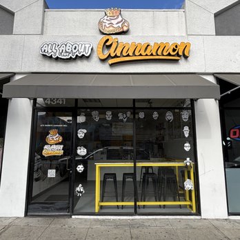 All About The Cinnamon - Front of shop. - Desserts Near Me - Sherman Oaks, California