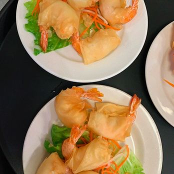 Pho 07 Vietnamese Restaurant - two plates of food on a tray - Vietnamese Near Me - Sunrise, Florida