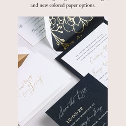 Hampton Stationery - Wedding Invitations (Crane & Co.)