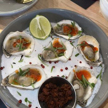 Liv's - Chargrilled 1/2 Dozen Oysters - Seafood Near Me - Long Beach, California