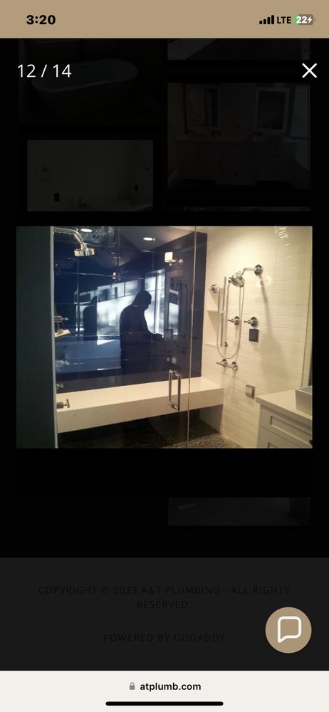 Slide of A&T Plumbing