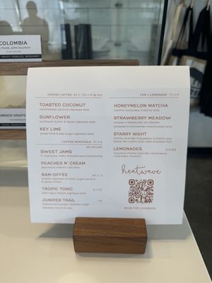 Menu photo 2 SONDER Coffee & Tea Denver, CO Menu photo 2 SONDER Coffee & Tea Denver, CO