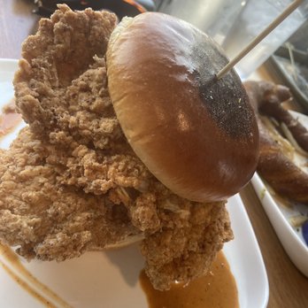 The Lab Collaborative - Colossal Fried Chicken Sandwich - New American Near Me - Oceanside, California The Lab Collaborative - Colossal Fried Chicken Sandwich - New American Near Me - Oceanside, California