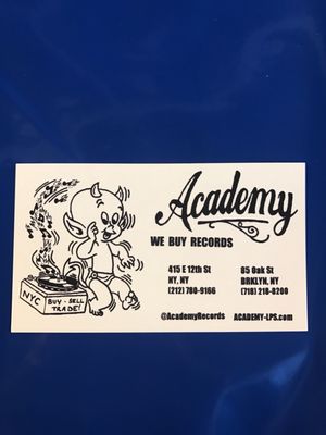 Academy Record Annex by null