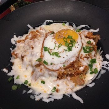 Dae Bak - Pork Kimchi Fried Rice with Cheese. My favorite thing on the menu! - Korean Near Me - Santa Clara, California Dae Bak - Pork Kimchi Fried Rice with Cheese. My favorite thing on the menu! - Korean Near Me - Santa Clara, California