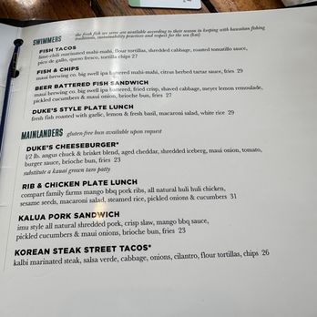 Duke's Beach House - Menu - Breakfast & Brunch Near Me - Lahaina, Hawaii Duke's Beach House - Menu - Breakfast & Brunch Near Me - Lahaina, Hawaii