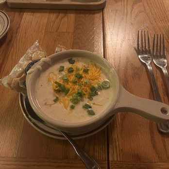 The Drover Steakhouse - Baked Potato Soup - Steakhouses Near Me - Omaha, Nebraska The Drover Steakhouse - Baked Potato Soup - Steakhouses Near Me - Omaha, Nebraska