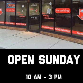 The Pod Drop - To better serve you, we are now open on Sunday. - Mobile Phone Repair Near Me - Novi, Michigan The Pod Drop - To better serve you, we are now open on Sunday. - Mobile Phone Repair Near Me - Novi, Michigan