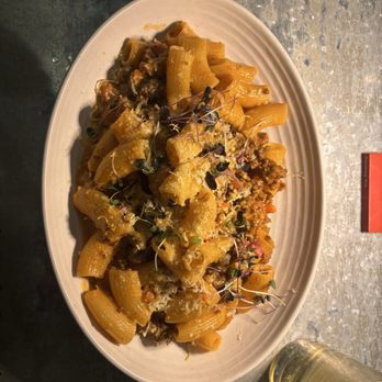 Three Cats - Rigatoni Bolognese - New American Near Me - Clawson, Michigan