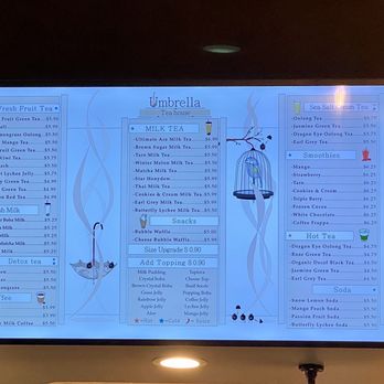 UMBRELLA TEA HOUSE - Updated July 2025 - 357 Photos & 167 Reviews - 160