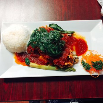 Tim Thai Restaurant - Duck kao prao. - Thai Near Me - Westminster, Maryland