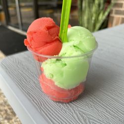 Carey's Frozen Delights - Watermelon, Green Apple, and Strawberry Italian Ice
