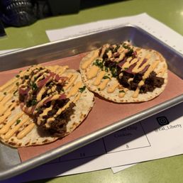 2 bite tacos