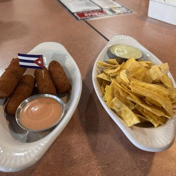 Cuban Diner - Croquetas(4) & Mariquitas - Cuban Near Me - Marietta, Georgia Cuban Diner - Croquetas(4) & Mariquitas - Cuban Near Me - Marietta, Georgia