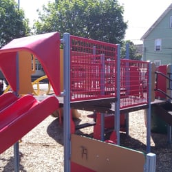 MacArthur Playground - Close up of Slide
