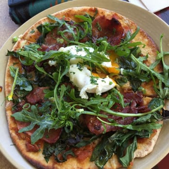 Cafe Troppo - The Brekky Pizza - Cafes Near Me - Adelaide, SA