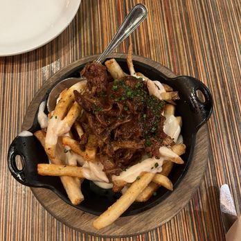 HopSaint Brewing - Pulled Pork Poutine - New American Near Me - Torrance, California HopSaint Brewing - Pulled Pork Poutine - New American Near Me - Torrance, California