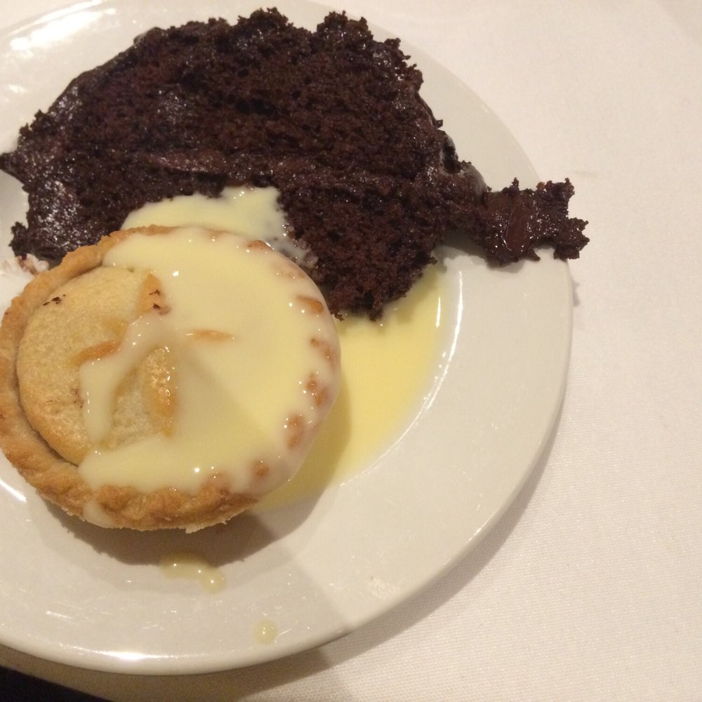 The Place Hotel - Chocolate cake and mince pie - Hotels Near Me - Manchester, XGM