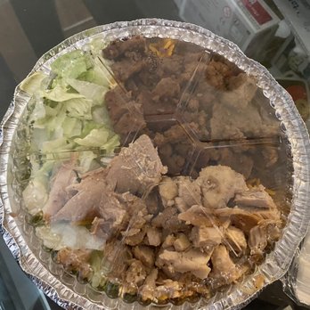 The Halal Guys - Plain ass halal bowl - Halal Near Me - Costa Mesa, California