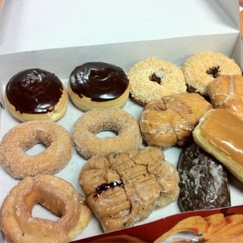 Tim Hortons - a box of doughnuts and a cup of coffee - Bakeries Near Me - Calcutta, Ohio