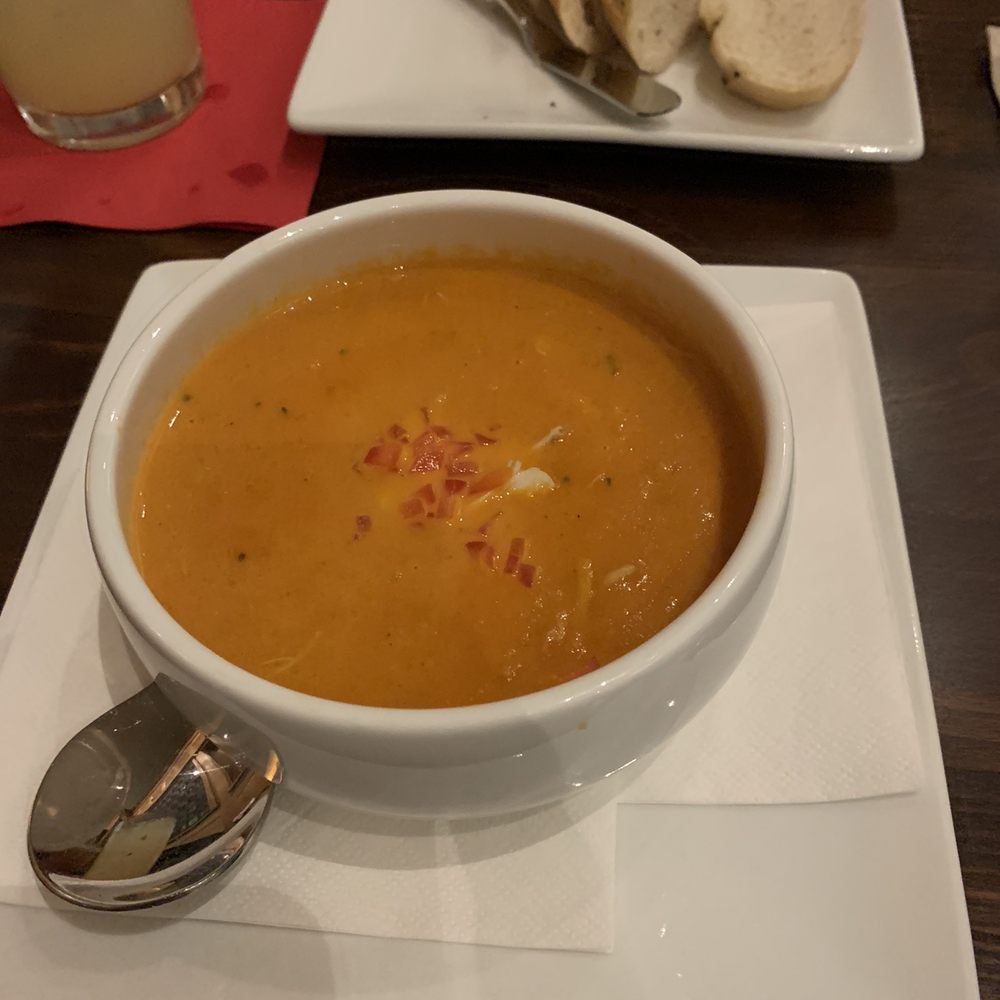 RFD Franklin - Crab Tomato Soup - Steakhouses Near Me - Franklin, Indiana RFD Franklin - Crab Tomato Soup - Steakhouses Near Me - Franklin, Indiana