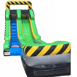 Bouncy Town Party Rentals - Toxic Inflatable Water Slide