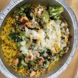 Salmon Healthy Choice Rice Salmon Healthy Choice Rice