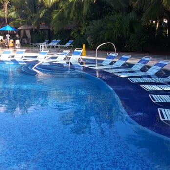 Paradise Beach - Lounge chairs in the pool. - Mexican Near Me - Cozumel, ROO