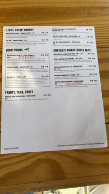 Menu photo 3 Chessie’s Wharf Annapolis, MD