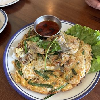 Pandan Leaf - Oyster omelet - Malaysian Near Me - Houston, Texas Pandan Leaf - Oyster omelet - Malaysian Near Me - Houston, Texas