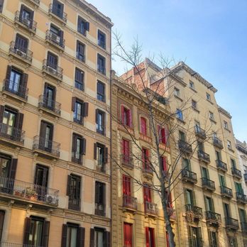 Barcelona - Looking up in Barcelona - Local Flavor Near Me