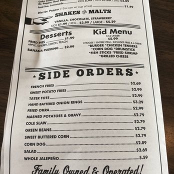 Top Notch - Menu, part 2 (as of May 2018) - Fast Food Near Me - Austin, Texas Top Notch - Menu, part 2 (as of May 2018) - Fast Food Near Me - Austin, Texas