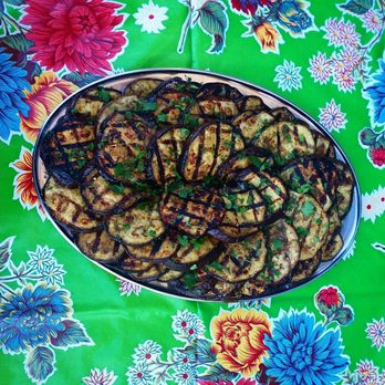 Full Moon Pickles - Grilled Eggplant - Caterers Near Me