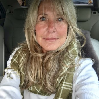 Hair By Matthew - Me     Right after Matthew cut and styled my long hair - Hair Stylists Near Me - Santa Rosa, California